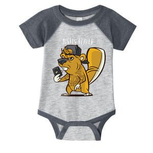 Justin Beaver Infant Baby Jersey Bodysuit