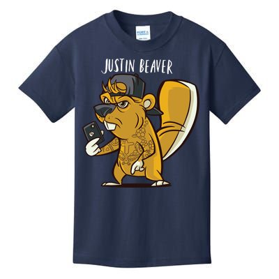 Justin Beaver Kids T-Shirt