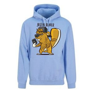 Justin Beaver Unisex Surf Hoodie