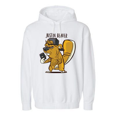 Justin Beaver Garment-Dyed Fleece Hoodie