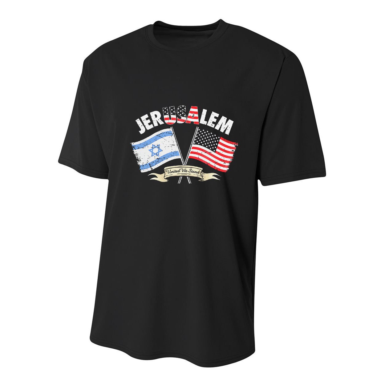 Jerusalem United We Stand Youth Performance Sprint T-Shirt