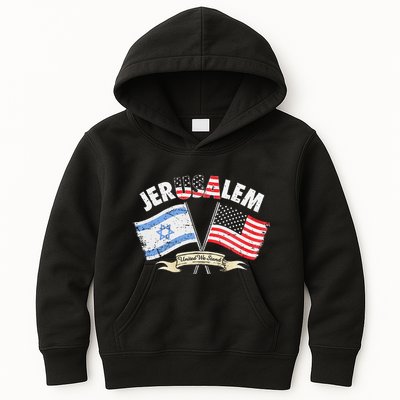 Jerusalem United We Stand Kids Hoodie
