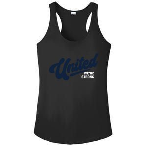 Jupmode United We’Re Strong Community Ladies PosiCharge Competitor Racerback Tank