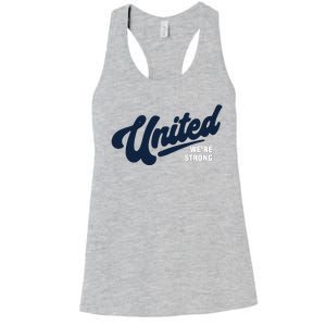 Jupmode United We’Re Strong Community Women's Racerback Tank