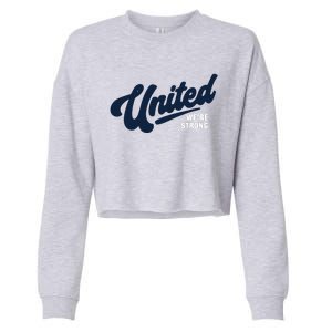 Jupmode United We’Re Strong Community Cropped Pullover Crew