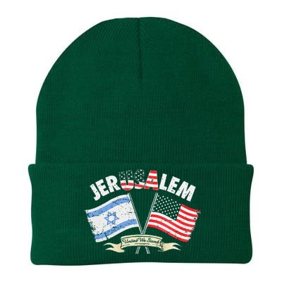 Jerusalem United We Stand Knit Cap Winter Beanie