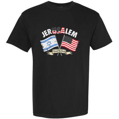 Jerusalem United We Stand Garment-Dyed Heavyweight T-Shirt