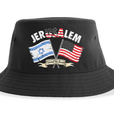 Jerusalem United We Stand Sustainable Bucket Hat