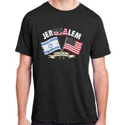 Jerusalem United We Stand Adult ChromaSoft Performance T-Shirt