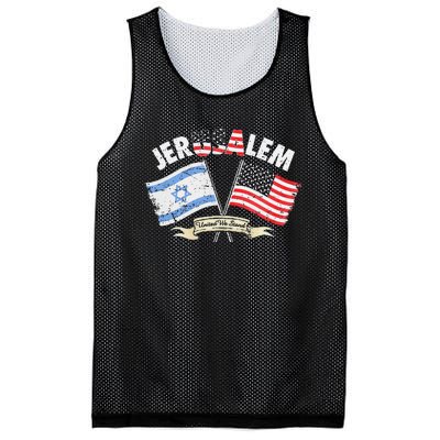 Jerusalem United We Stand Mesh Reversible Basketball Jersey Tank