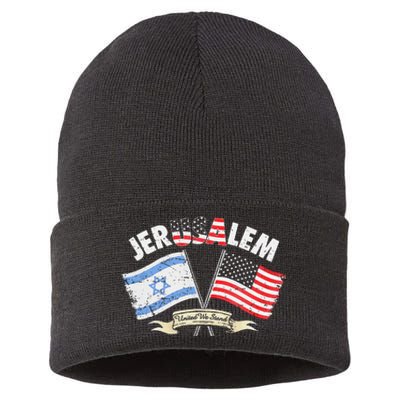 Jerusalem United We Stand Sustainable Knit Beanie