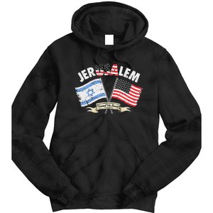 Jerusalem United We Stand Tie Dye Hoodie