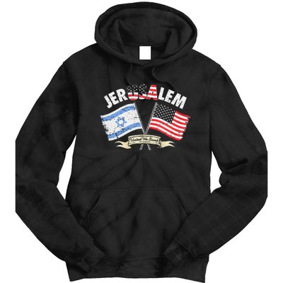 Jerusalem United We Stand Tie Dye Hoodie