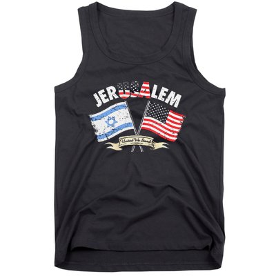 Jerusalem United We Stand Tank Top