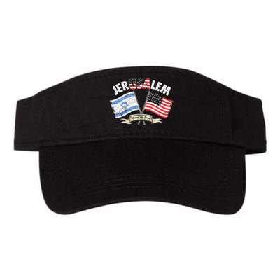 Jerusalem United We Stand Valucap Bio-Washed Visor