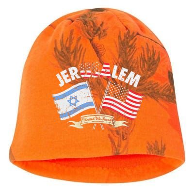 Jerusalem United We Stand Kati - Camo Knit Beanie