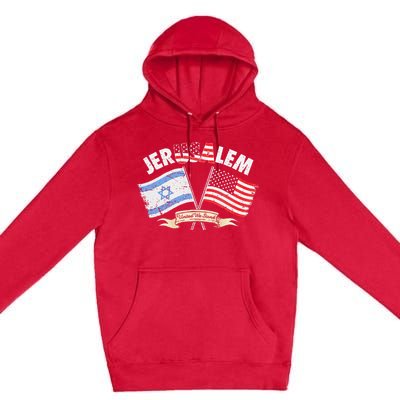 Jerusalem United We Stand Premium Pullover Hoodie