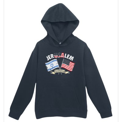 Jerusalem United We Stand Urban Pullover Hoodie