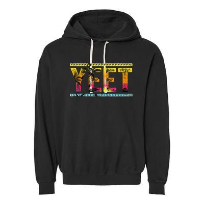 J.E.Y U.S.O Yeet Apparel Saying Garment-Dyed Fleece Hoodie