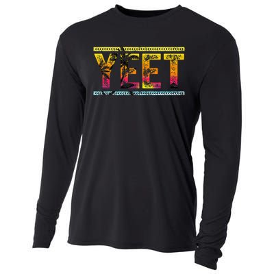 J.E.Y U.S.O Yeet Apparel Saying Cooling Performance Long Sleeve Crew