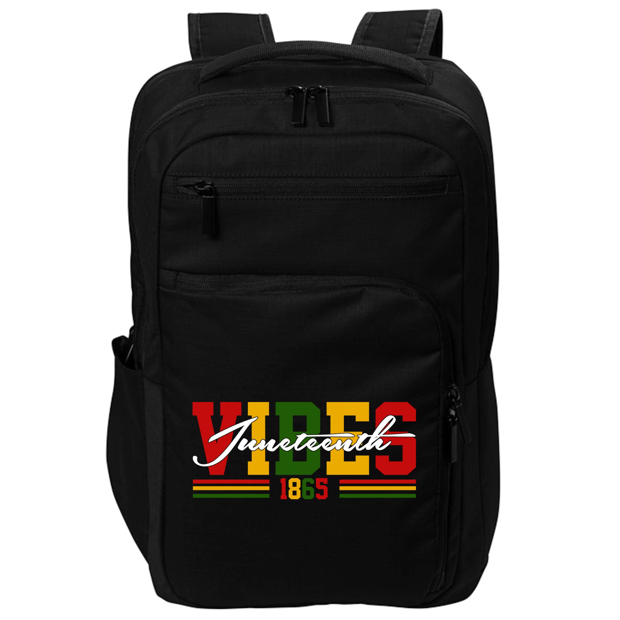 Juneteenth Vibes 1865 Impact Tech Backpack