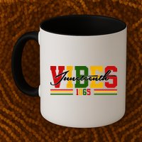 Juneteenth Vibes 1865 Mug