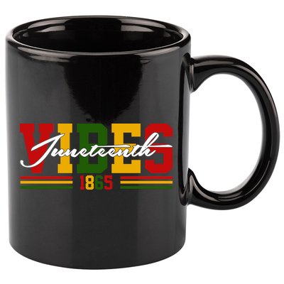 Juneteenth Vibes 1865 11oz C Handle Ceramic Mug