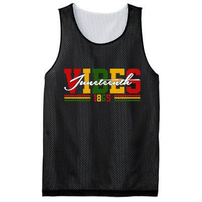 Juneteenth Vibes 1865 Mesh Reversible Basketball Jersey Tank