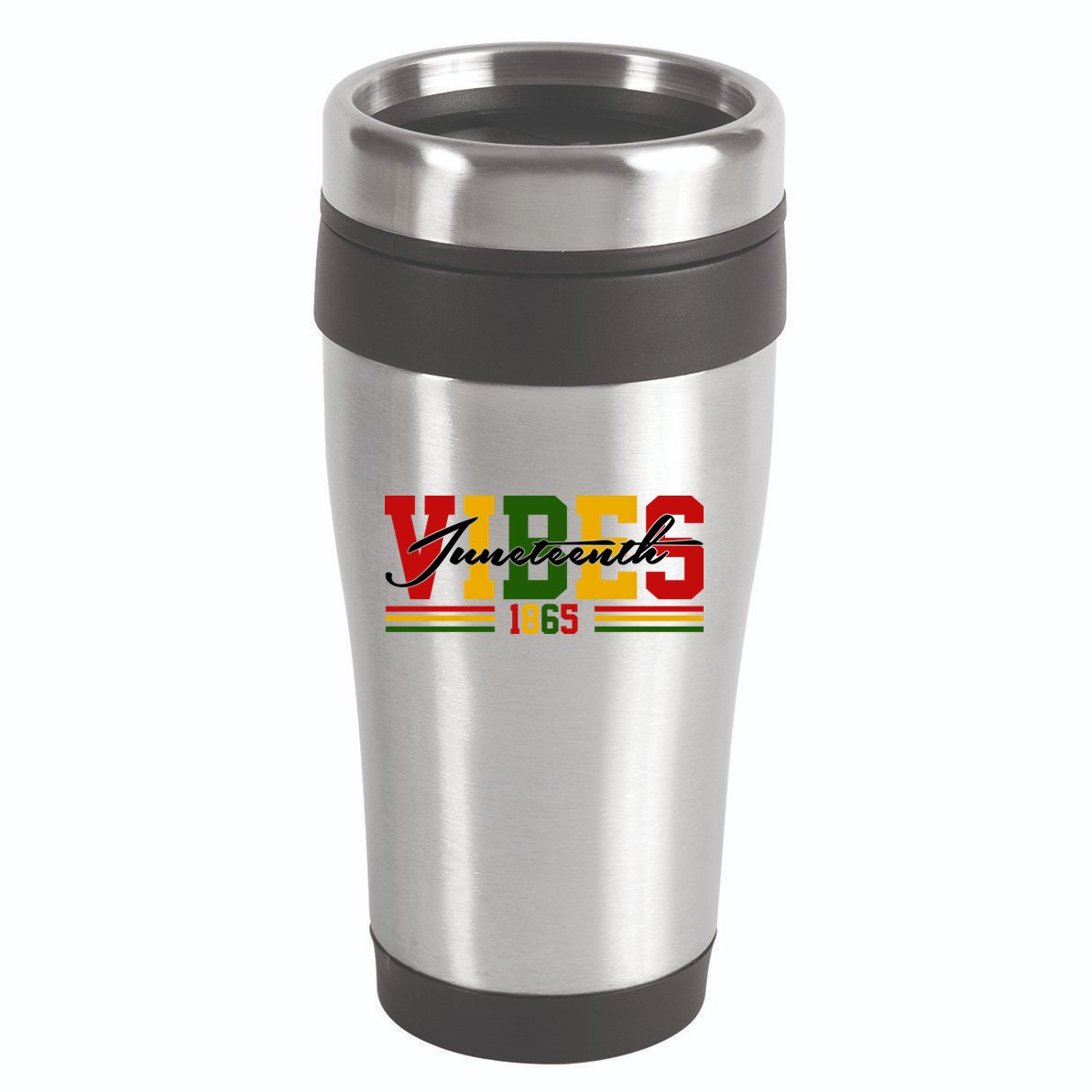 Juneteenth Vibes 1865 16oz Travel Tumbler