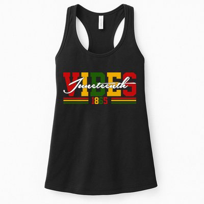 Juneteenth Vibes 1865 Womens Tank Top