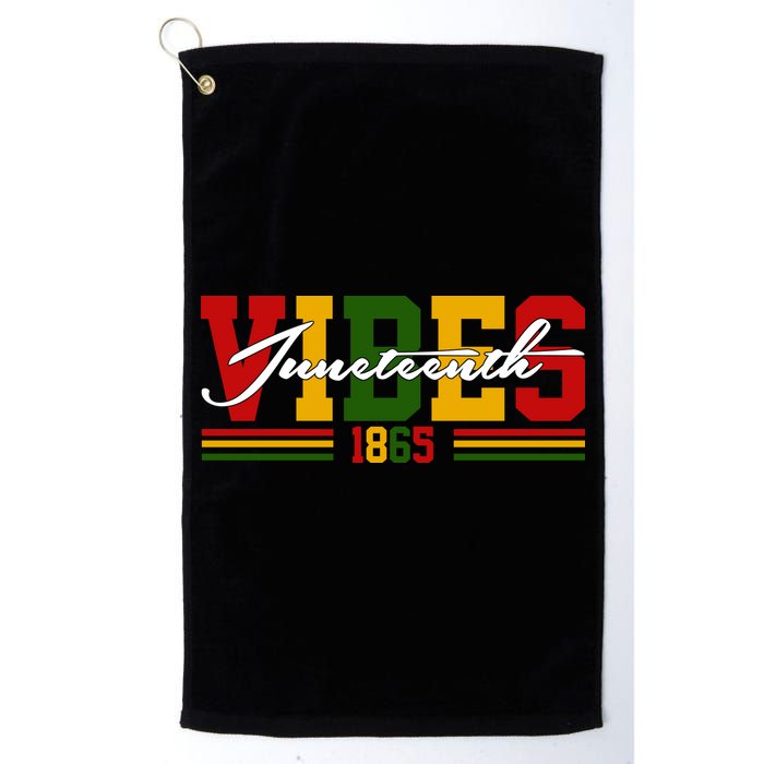 Juneteenth Vibes 1865 Golf Towel