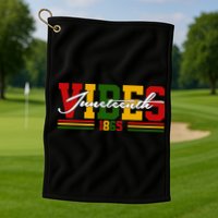 Juneteenth Vibes 1865 Golf Towel