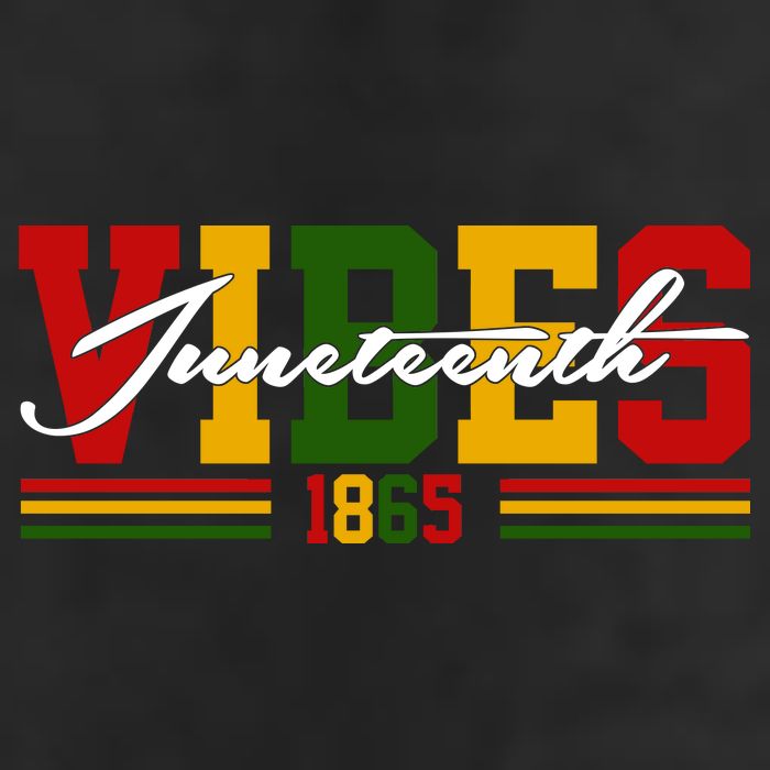Juneteenth Vibes 1865 Golf Towel