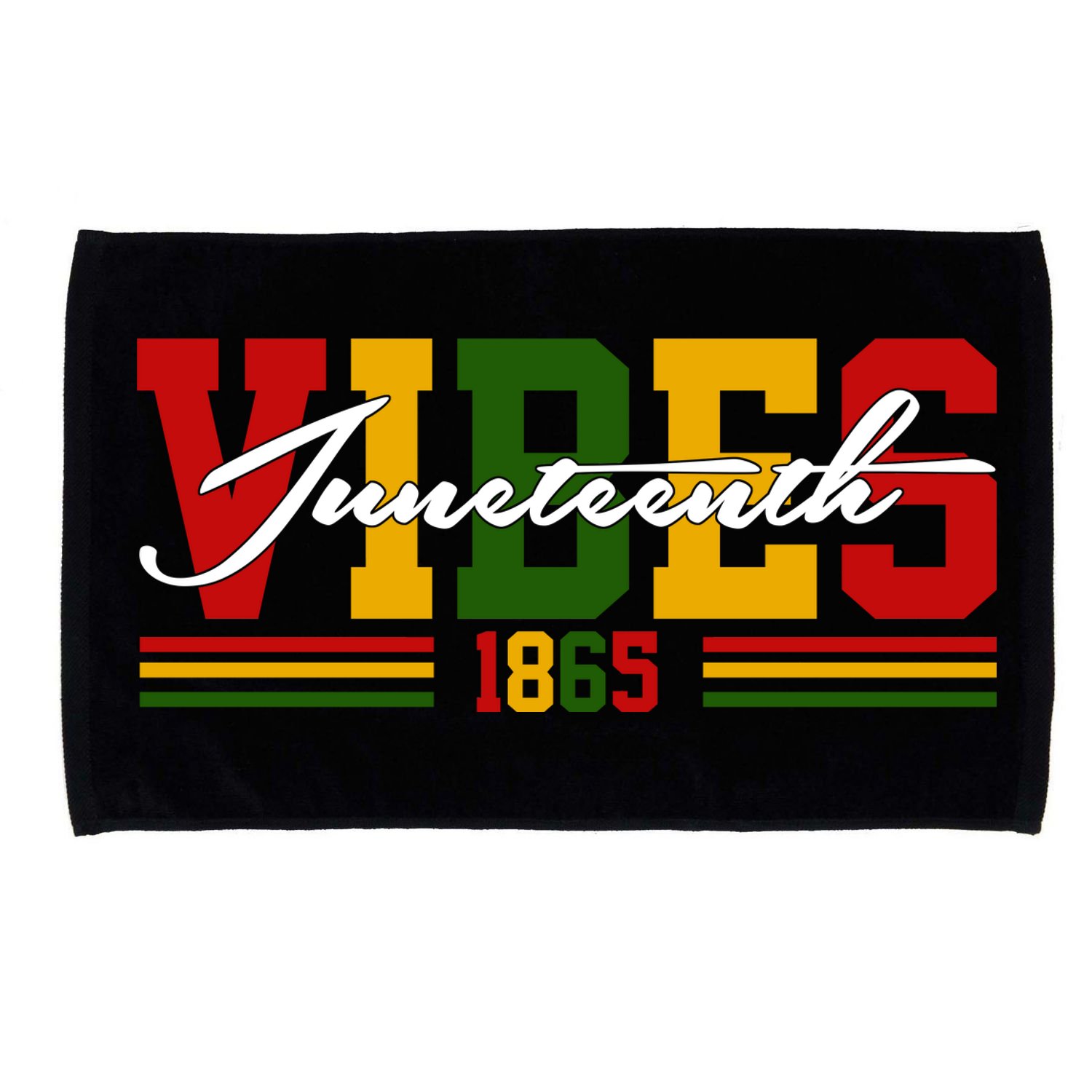 Juneteenth Vibes 1865 Microfiber Hand Towel