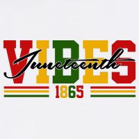 Juneteenth Vibes 1865 Garment-Dyed Sweatshirt