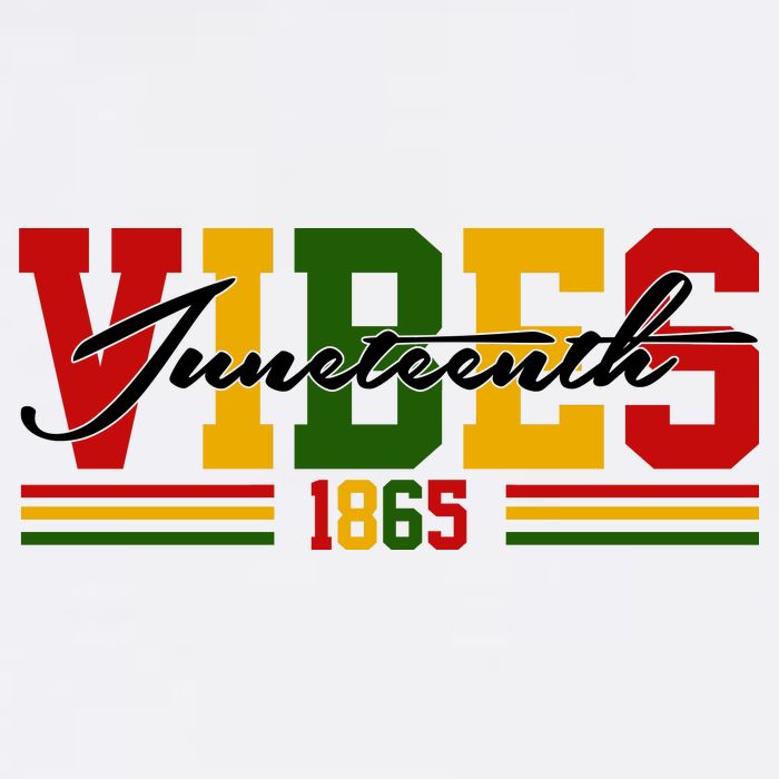 Juneteenth Vibes 1865 Garment-Dyed Sweatshirt