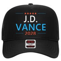 Jd Vance 2028 For President Republican 28 High Crown Mesh Back Trucker Hat