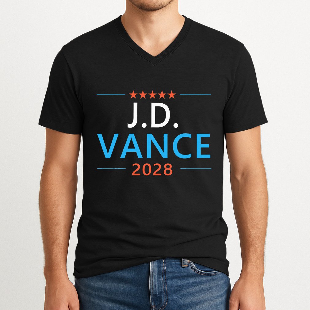 Jd Vance 2028 For President Republican 28 V-Neck T-Shirt