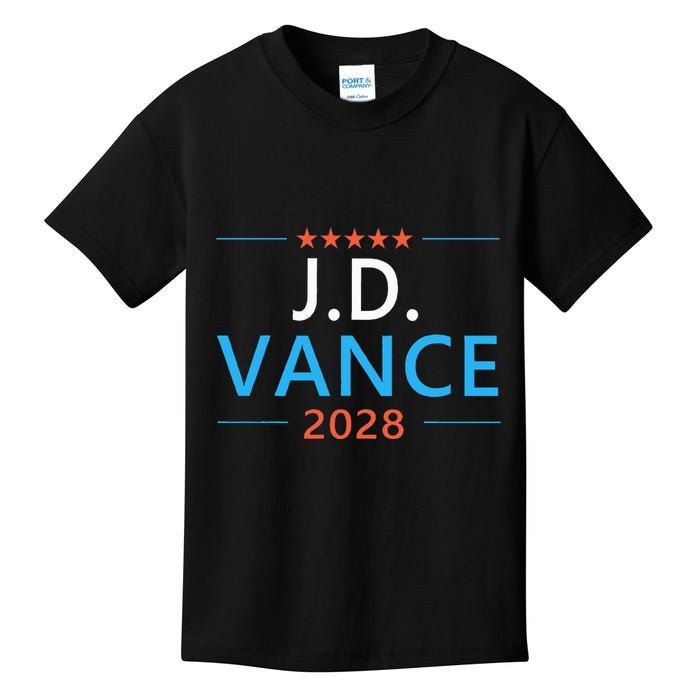 Jd Vance 2028 For President Republican 28 Kids T-Shirt