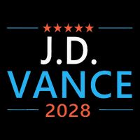 Jd Vance 2028 For President Republican 28 Kids T-Shirt