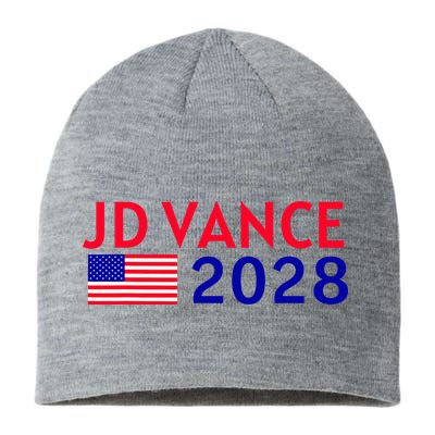 Jd Vance 2028 American Flag Vote Vance 2028 President Usa Sustainable Beanie