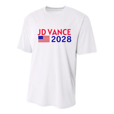 Jd Vance 2028 American Flag Vote Vance 2028 President Usa Youth Performance Sprint T-Shirt