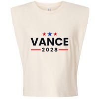 Jd Vance 2028 Us Election Campaign Us American President Garment-Dyed Women's Muscle Tee