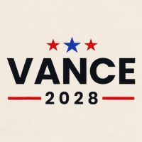 Jd Vance 2028 Us Election Campaign Us American President Garment-Dyed Women's Muscle Tee