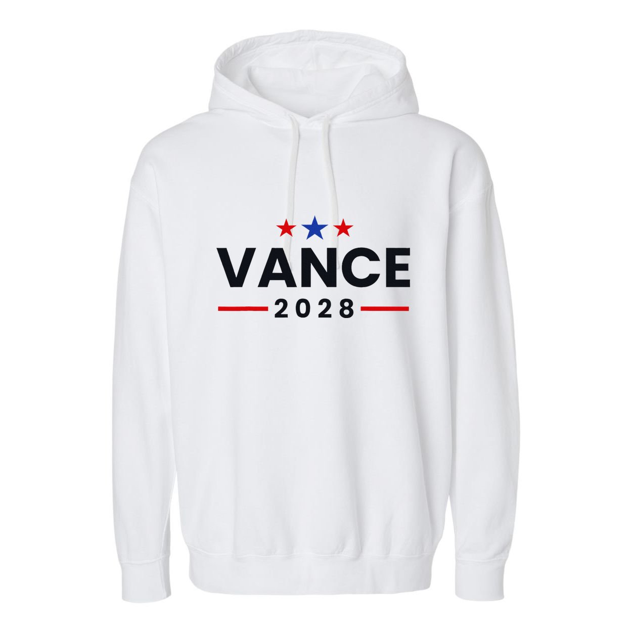 Jd Vance 2028 Us Election Campaign Us American President Garment-Dyed Fleece Hoodie