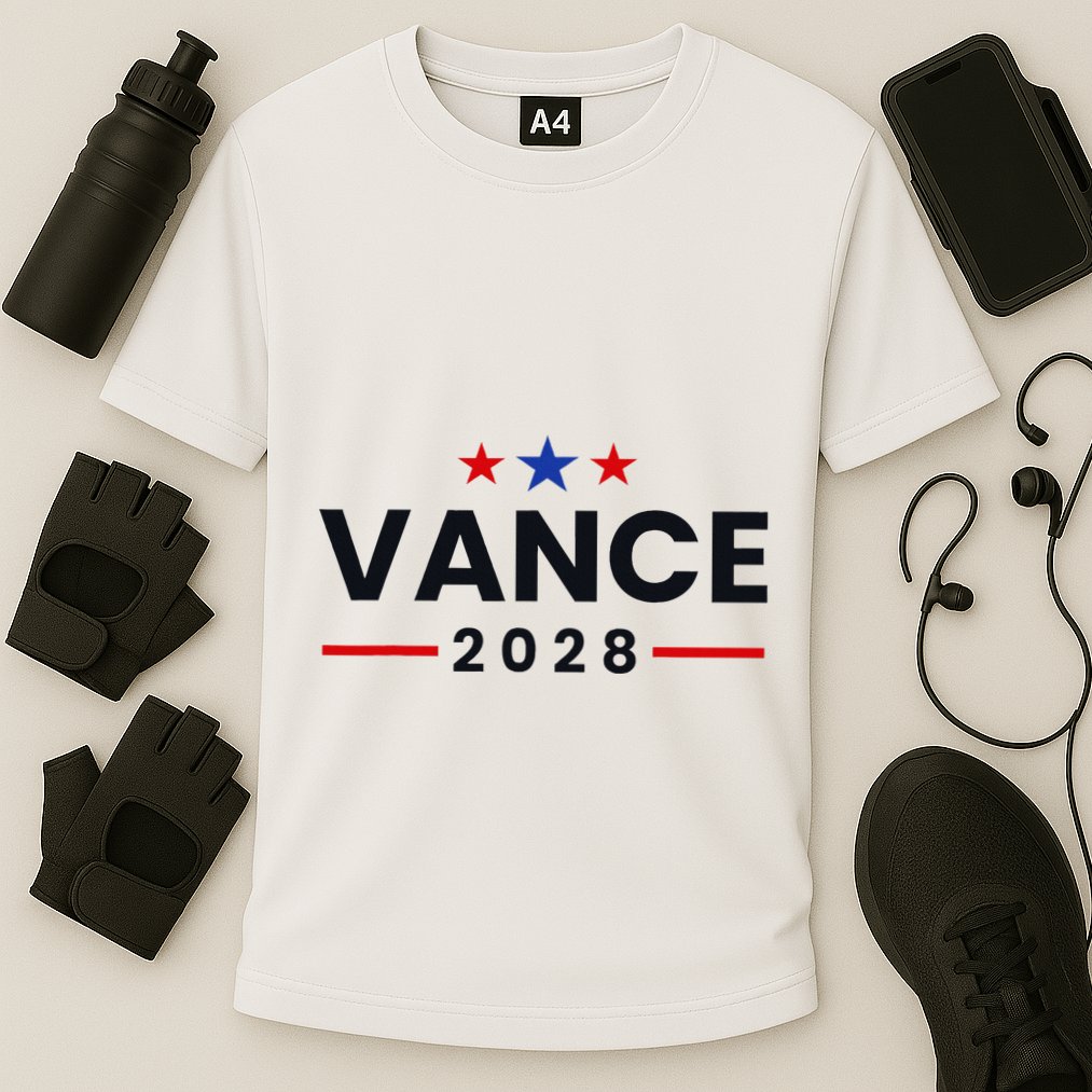 Jd Vance 2028 Us Election Campaign Us American President Cooling Performance Crew T-Shirt
