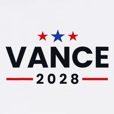 Jd Vance 2028 Us Election Campaign Us American President T-Shirt