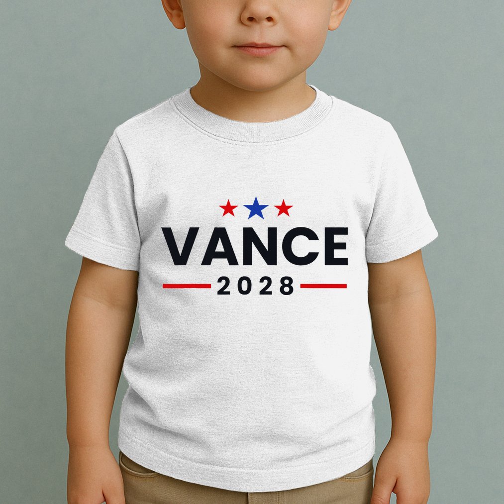 Jd Vance 2028 Us Election Campaign Us American President Toddler T-Shirt