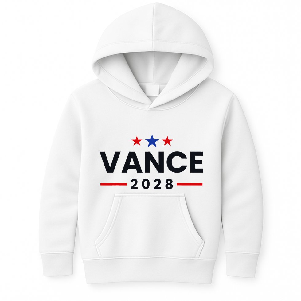 Jd Vance 2028 Us Election Campaign Us American President Kids Hoodie