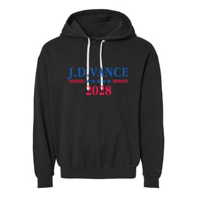 Jd Vance 2028 President Election Campaign Trump Legacy Maga Garment-Dyed Fleece Hoodie